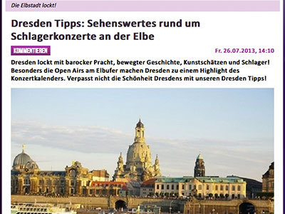 Screenshot Schlagerplanet, 26.07.2013
